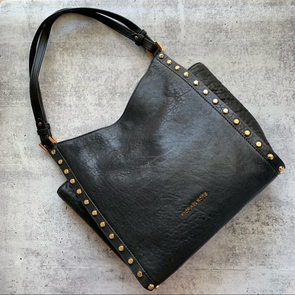 Michael Kors Newbury Studded Shoulder Tote